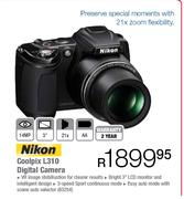 Nikon Coolpix L310 Digital Camera