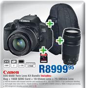Canon EOS 650D Twin Lens Kit Bundle-Each