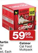 Catmor Cat Food Multipack-20 x 85gm