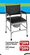 Commode Chair With Wheels 
