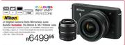 Nikon J1 Digital Camera Twin Mirrorless Lens Bundle