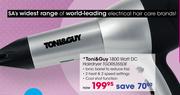 Toni & Guy 1800W DC Hairdryer(TGDR5355DE)