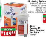Bayer Contour TS Blood Glucose Test Strips-50 strips