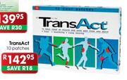 TransAct Patches-10's