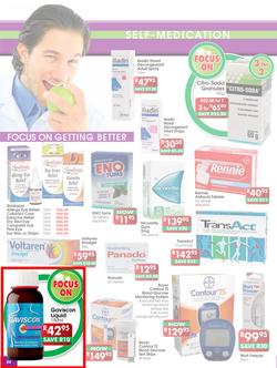 Dischem : Focus on Healthy Living (17 Sep - 14 Oct), page 34