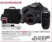 Canon EOS 600D Camera Bundle