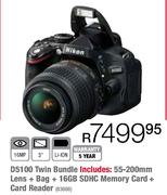 Nikon D5100 Twin Bundle