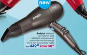 BaByliss 2000W AC Hairdryer(6634E)