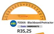 Foska-Blackboard Protractor(INBRD0073)-Each