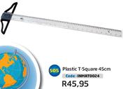Plastic t-Square 45cm(INMAT0024)-Each