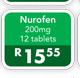 Nurofen 200mg Tablets+12's
