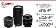 Canon F1.8 II 50mm Lens