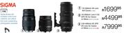 Sigma 120-400mm DC Apo Os Lens For Canon Or Nikon (81214,81215)