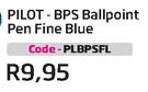 Pilot BPS Ballpoint Pen Fine Blue (PLBPSFL)