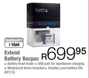 Extend Battery Bacpac