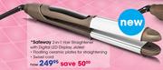 Safeway 2-In-1 Hair Straightener With Digital LED Display(JA2860)