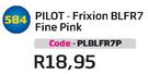 Pilot-Frixion BLFR7 Fine Pink(PLBLFR7P)-Each