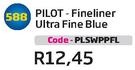 Pilot-Fineliner Ultra Fine Blue(PLSWPPFL)-Each