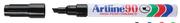 Artline-Permanent Marker 90 Chisel Blue(MFS20521)-Each