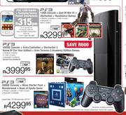 PS3 12GB Console + God Of War III + Uncharted + Resistance Games