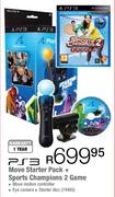 PS3 Move Starter Pack + Sports Champions 2 Game