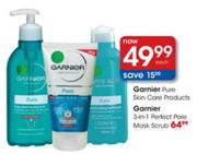 Garnier Pure Skin Care Products-each