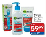 Garnier Pure Active Skin Care Products-each