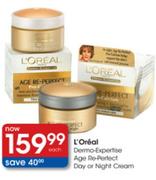 L'Oreal Dermo-Expertise Age Re-Perfect Day or Night Cream-each