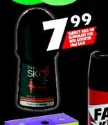 Yardley Roll-On Deodorant for Men Assorted-50ml each
