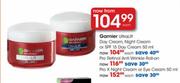 Garnier UltraLit Day Cream, Night Cream Or SPF 15 Day Cream-50ml-Each