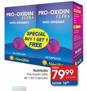 NutriLida Pro-Oxidin Ultra Capsules-60 + 60 per pack