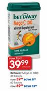 Bettaway Mega C 1000 Tablets-60 per pack