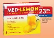 Med-Lemon Powder Sachets-8 per pack