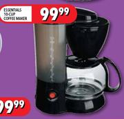 Essentials 10-Cup Coffee Maker