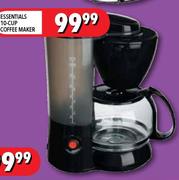 Essentials 10-Cup Coffee Maker