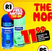 Nivea Roll-On For Men/Women Assorted-50Ml