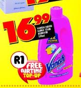 Vanish Liquid Fabric Stain Remover-500Ml
