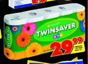 Twinsaver 1-Ply Toilet Rolls-10's