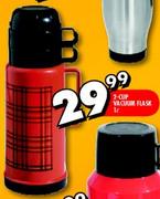 2-Cup Vacuum Flask 