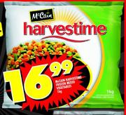 McCain Harvestime Frozen Mixed Vegetables-1kg