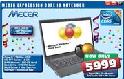 Mecer Expression Core i3 Notebook