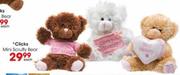 Clicks Mini Scruffy Bear-Each