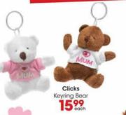 Clicks Keyring Bear-Each