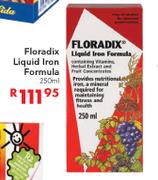 Floradix Liquid Iron Formula-250ml