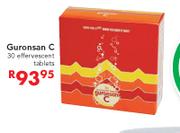 Guronsan C 30 Effervescent Tablets