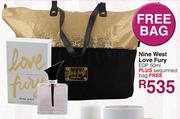 Nine West Love Fury EDP-50ml Plus Sequinned Bag Free