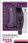 Provocative Woman Eau De Parfum Spray-100ml+Body Lotion-100ml