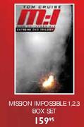 Mission Impossible 1,2,3 Box Set
