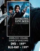 Sherlock Holmes Game Of Shadows Blu-Ray DVD