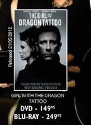 Girl With The Dragon Tattoo Blu-Ray DVD